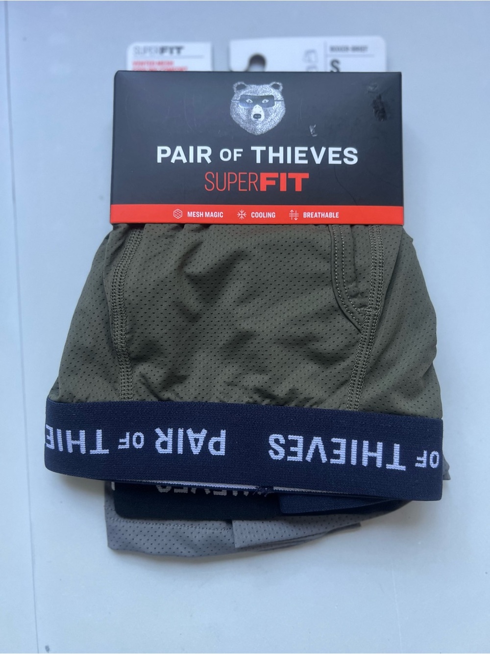 Pair of Thieves Men's Boxer Briefs 2pk - Size S